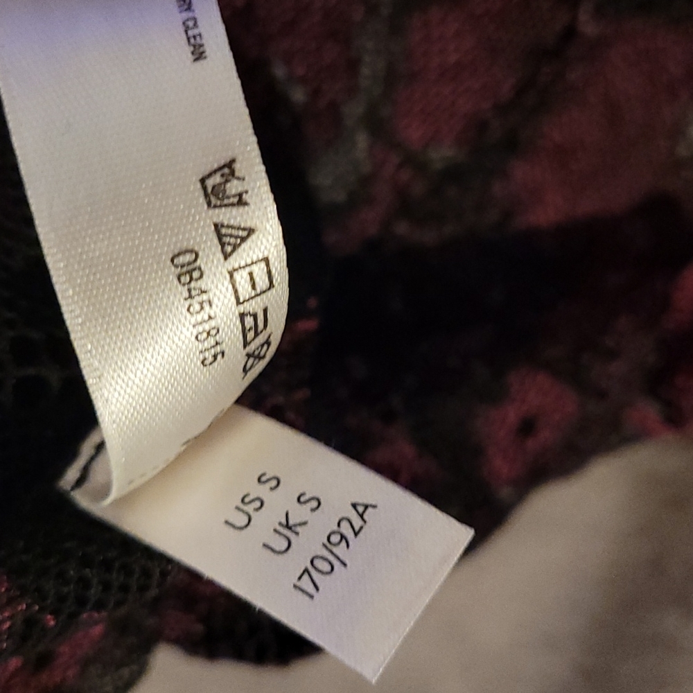 FP Lacey Magenta/Black onesy lingerie BNWTIB SMALL - Picture 9 of 10